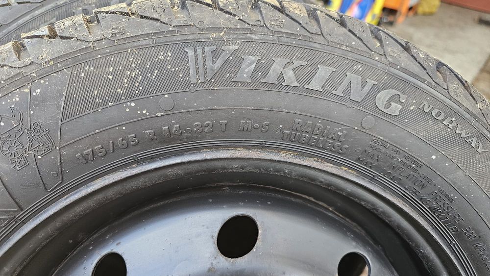 Sprzedam opony 175/65 R14  z felgami