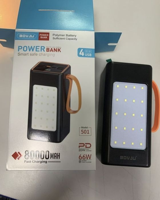 Продам павербанк 80000mah  66w