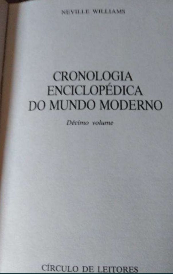 Cronologia Enciclopédia do Mundo moderno