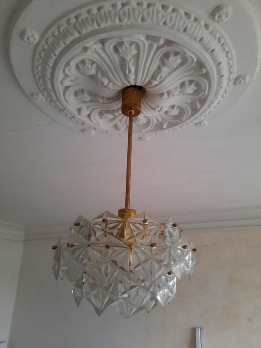 Хрустальна люстра вінтаж