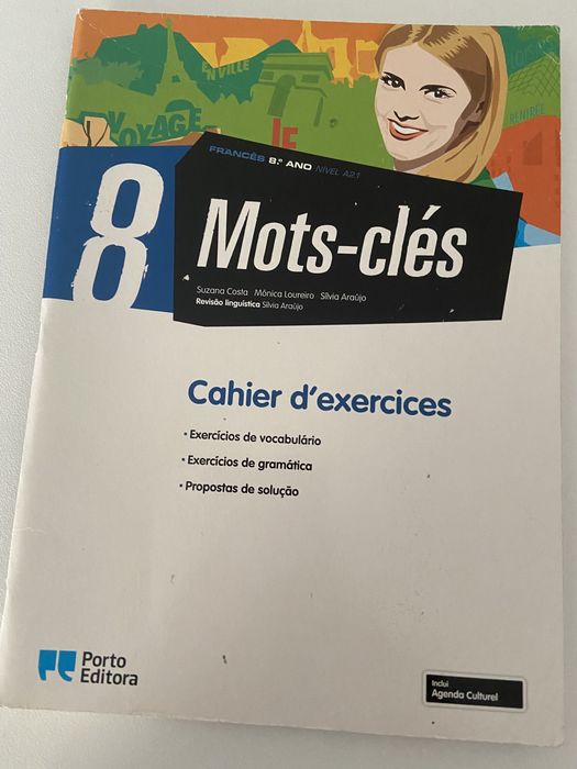 Caderno de atividades Mots-cles 8 ano