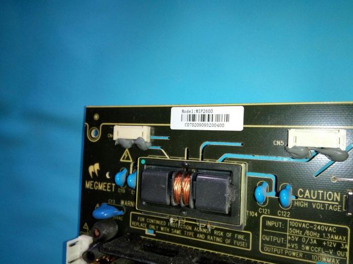 Placa de LCD HoHer MIP260D Rev: 1.2