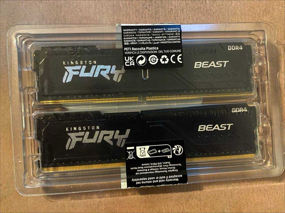 Pamięć RAM HyperX Fury 16GB (2x8GB) DDR4 3600MHz