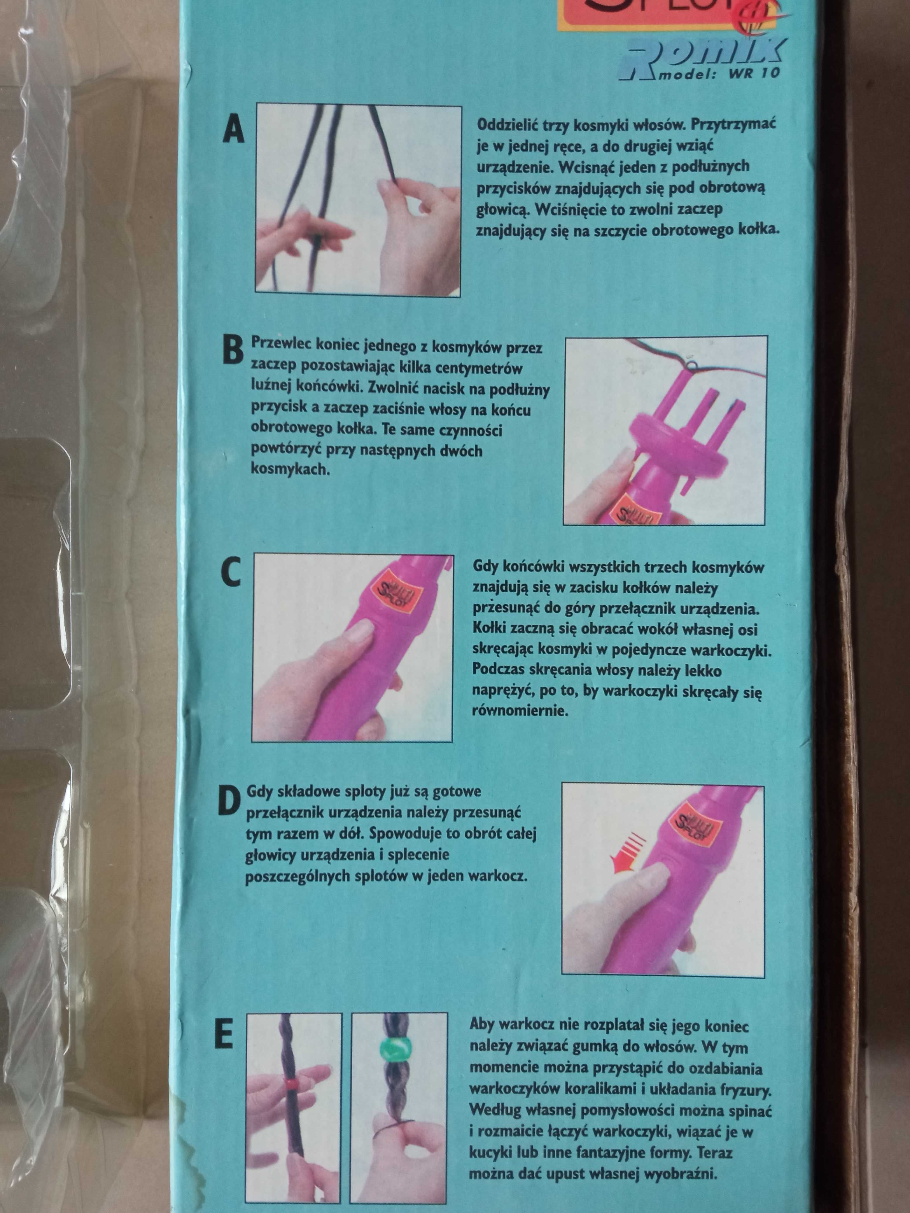 Romix WR10 Multi Splot maszynka do robienia warkoczyków