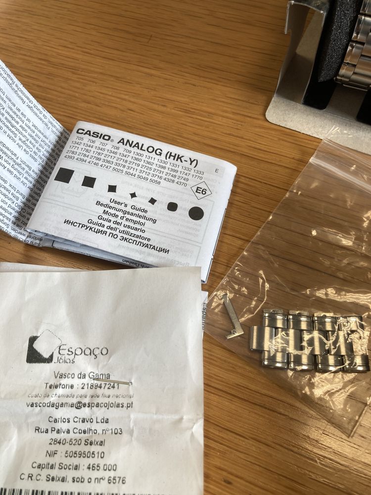 Relógio Casio desportivo Original com caixa e fatura