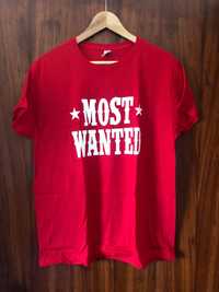 T-shirt "Most Wanted", nova! Fnac, L