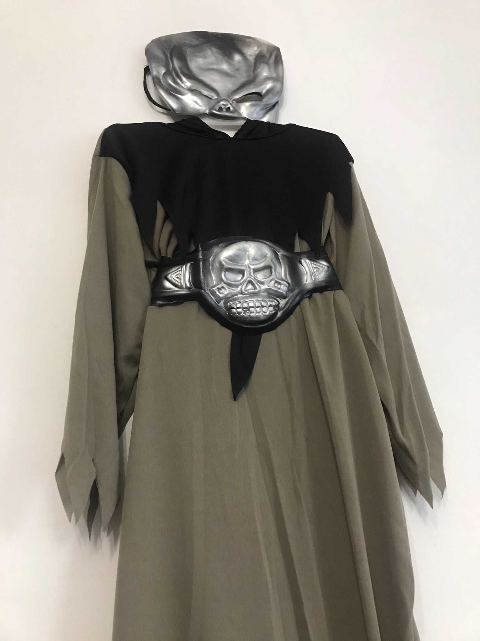 Fatos de carnaval disfarce de Caveira Skull 4-6 anos