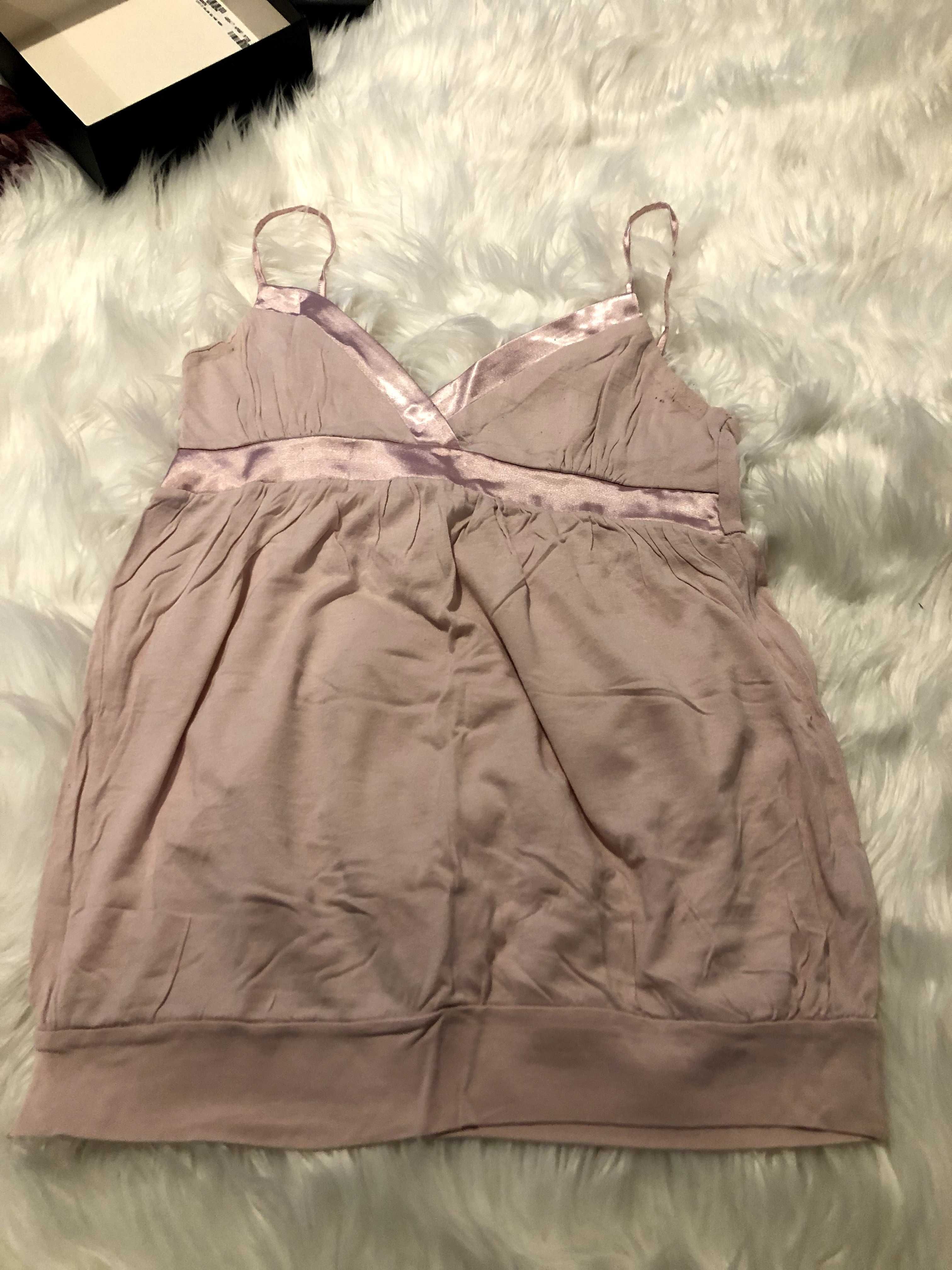 top rosa tamanho m stradivarius