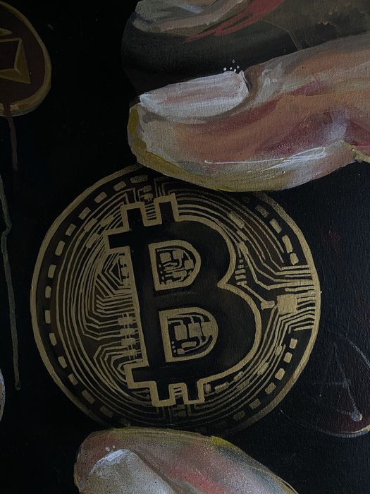 Obraz Bitcoin Crypto Kryptowaluty