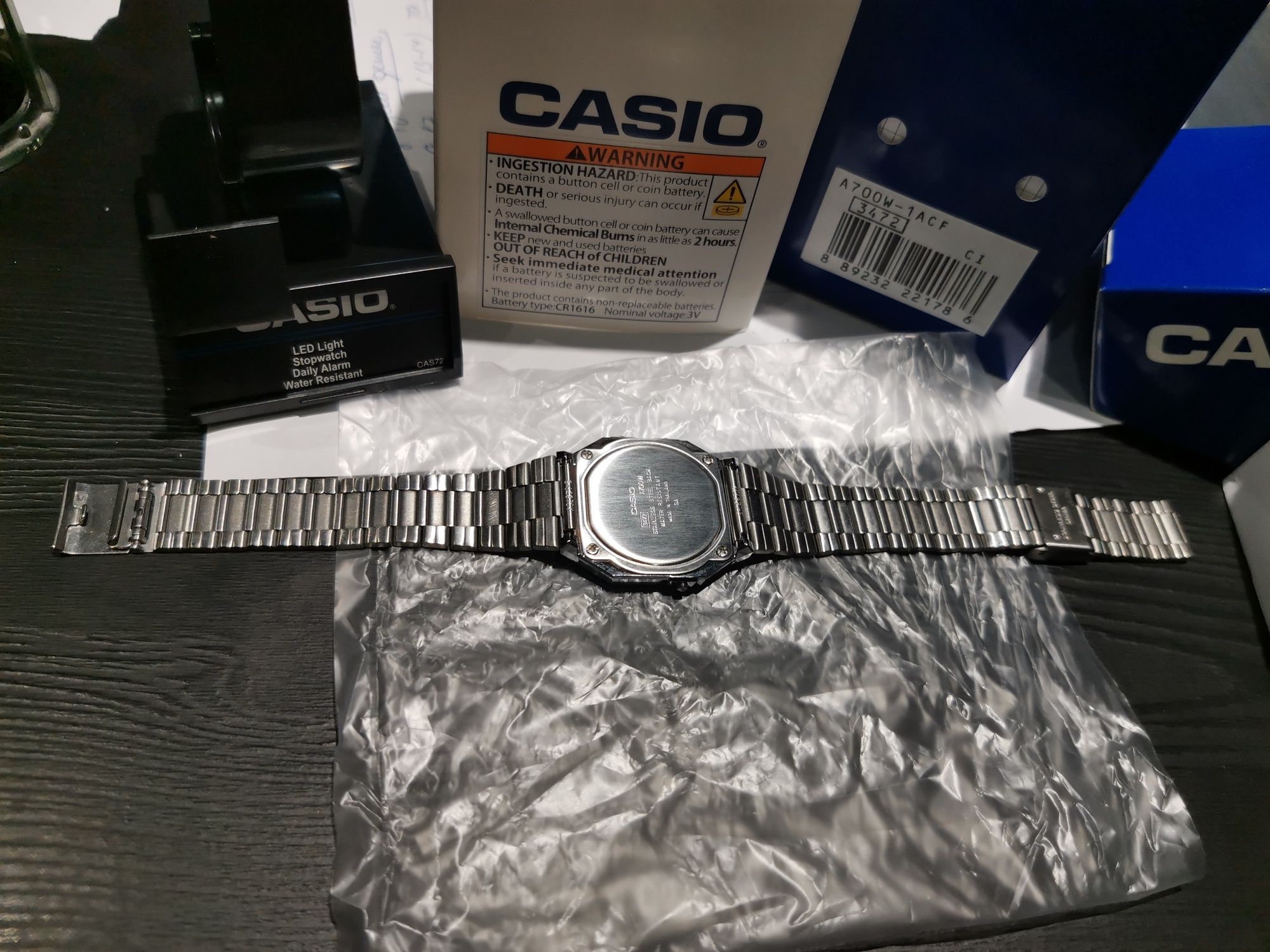Casio A700W-1A Новые Винтажные  Часы Оригинал Минеральное стекло Касио