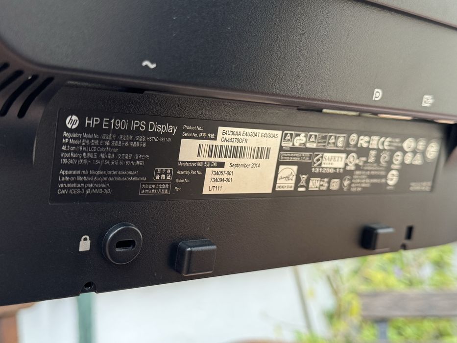 Hp EliteDisplay E190i