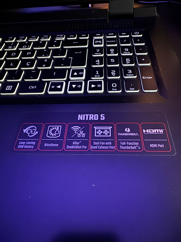 Portatil Gaming Acer