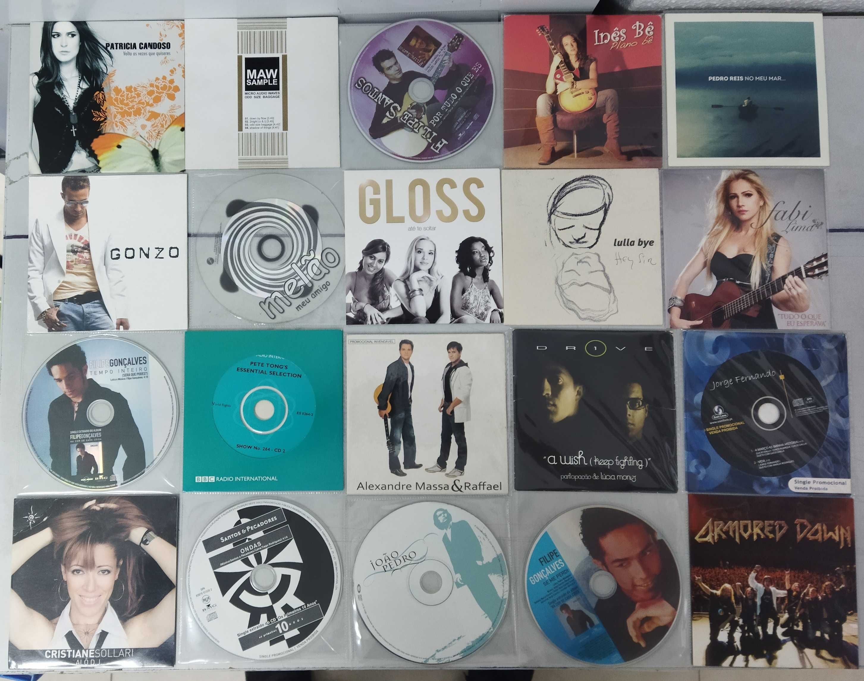 Lote. 150 CD Singles/ Promos. Como Novos