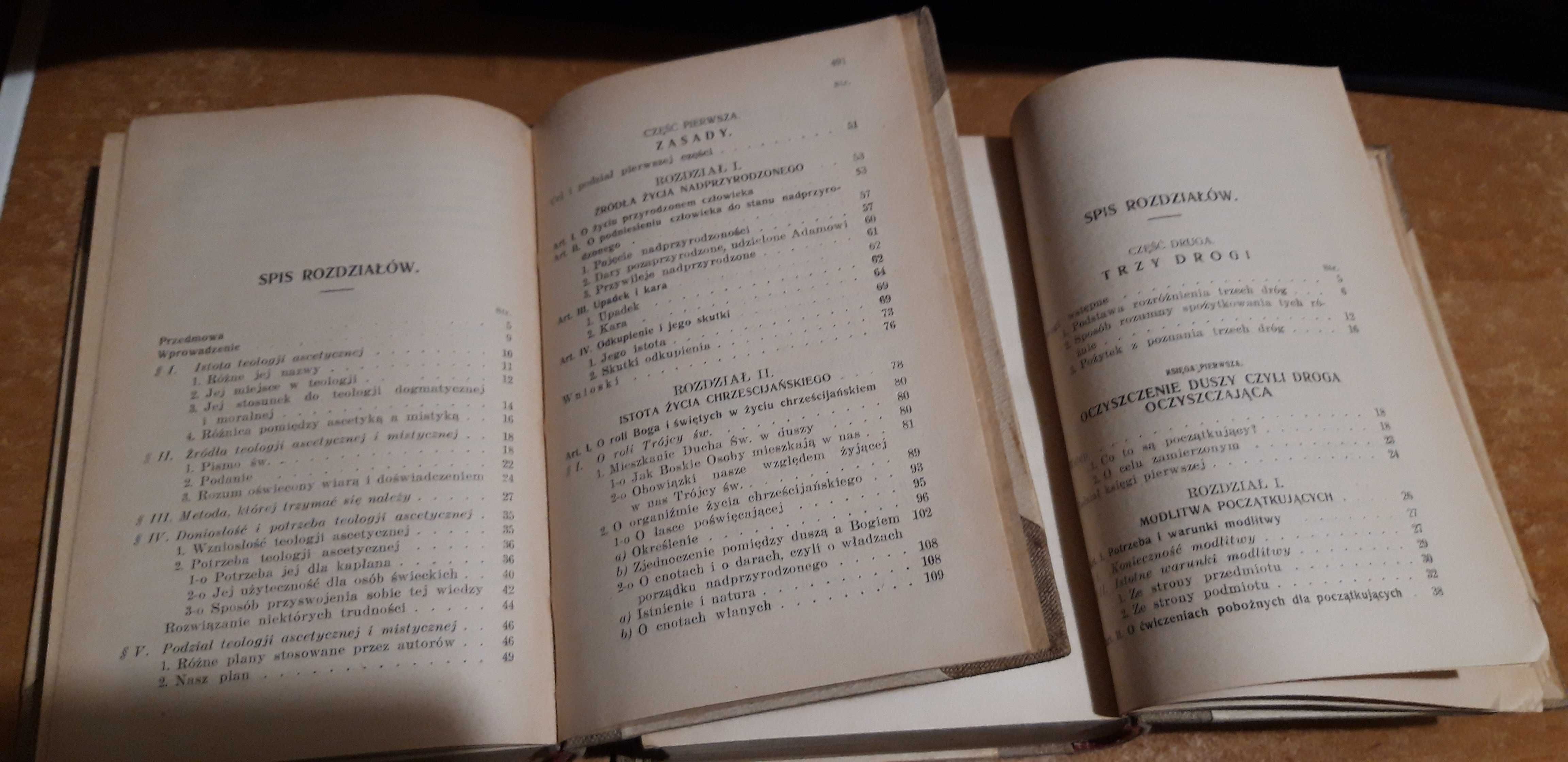Zarys Teologji Ascetycznej i Mistycznej,1-2-Tanqerey-Kr.1928,opr.