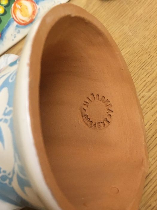 Майоліка , набір новорічних фігурок в подарунковій коробці