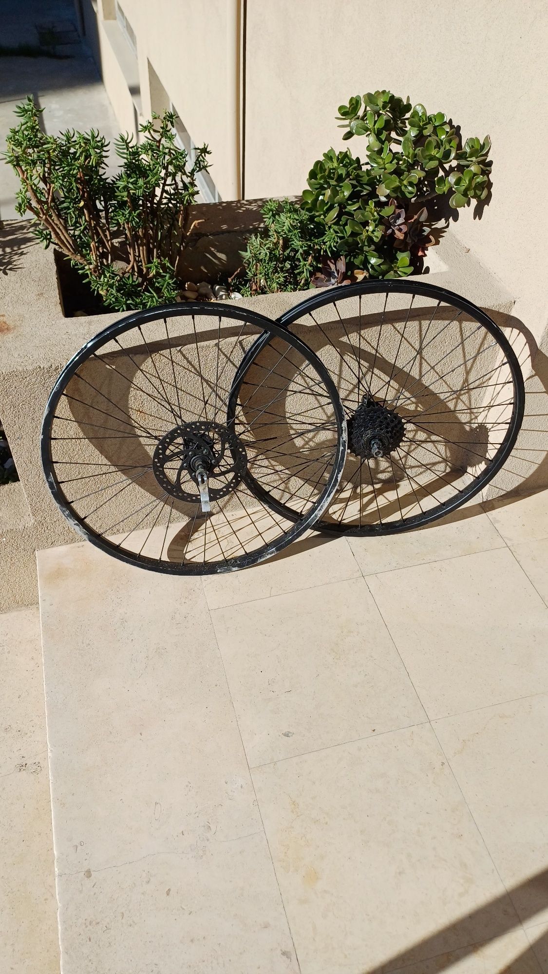 Vendo conjunto roda 24 bicicleta