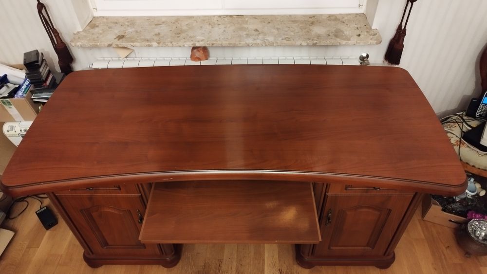 Biurko Black Red White meble stylizowane