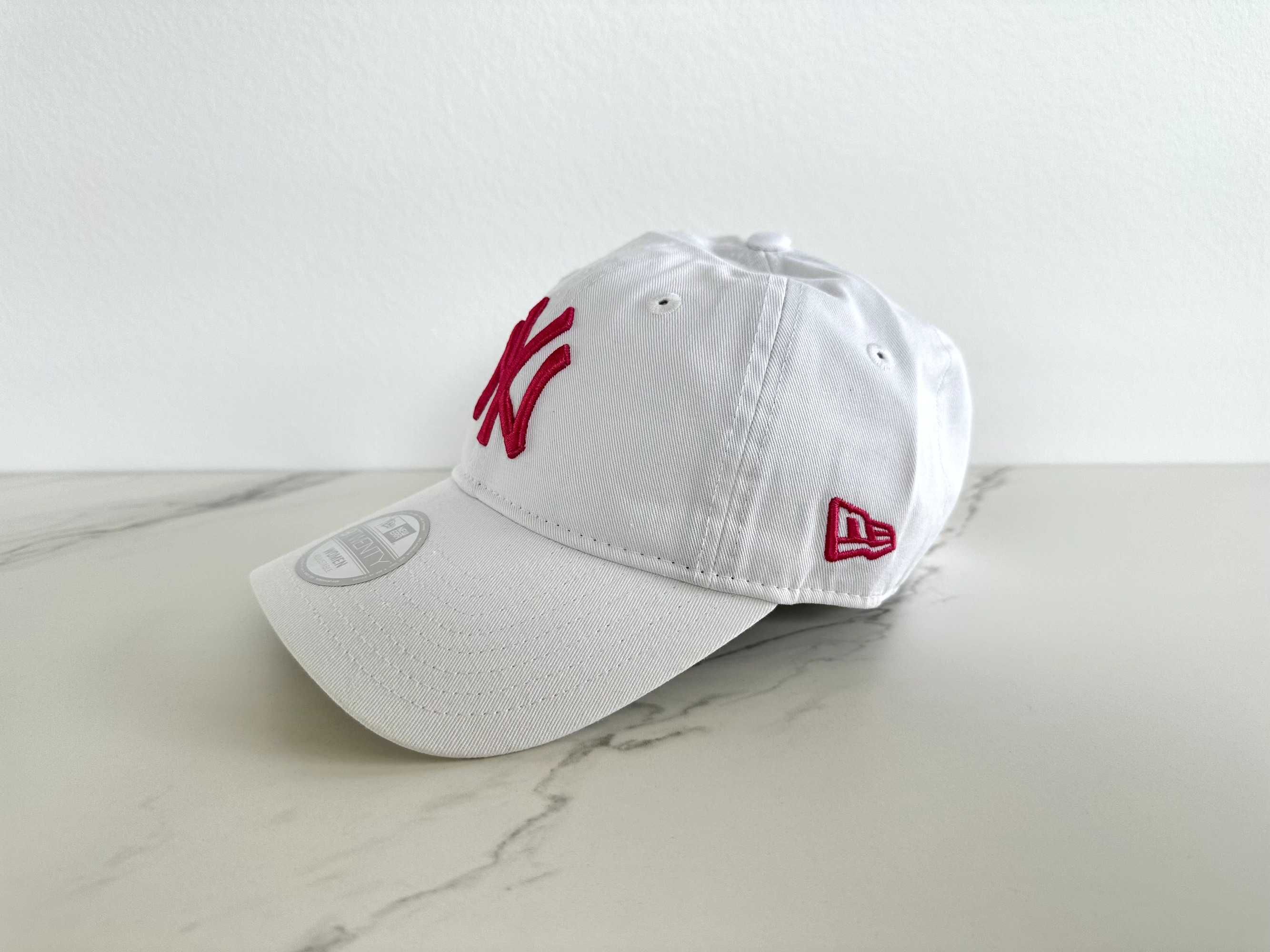 Czapka z daszkiem NEW ERA 9TWENTY 920 NewYork Yankees biały + różowy