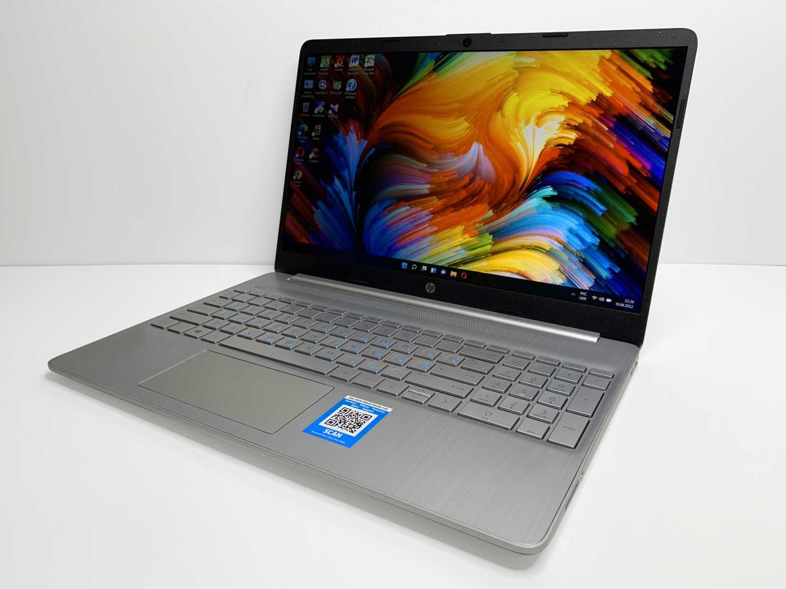 Потужний HP Pavilion 15, Core i7-1165G7, 16Gb, NVMe 256Gb, FHD IPS