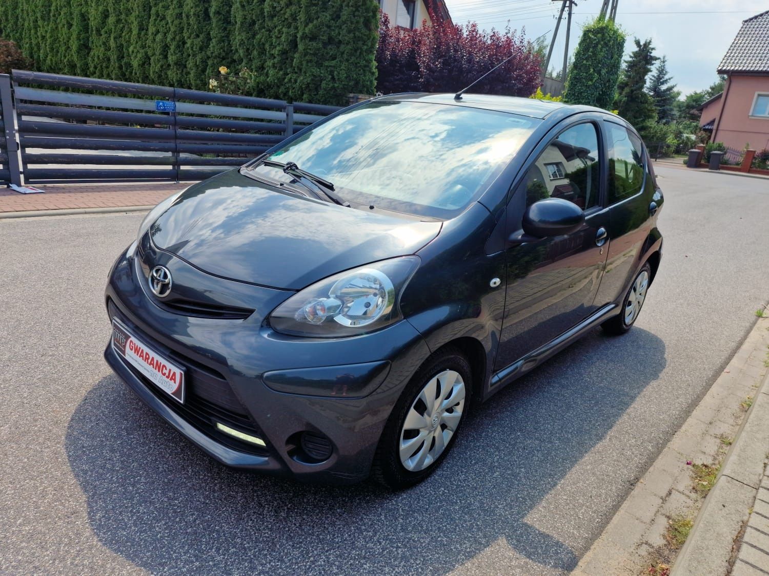 Toyota Aygo 1.0i Klimatyzacja Nawigacja Wspomaganie Abs nowe sprzęgło