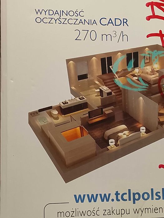 Oczyszczacz powietrza TCL TKJ225 wifi