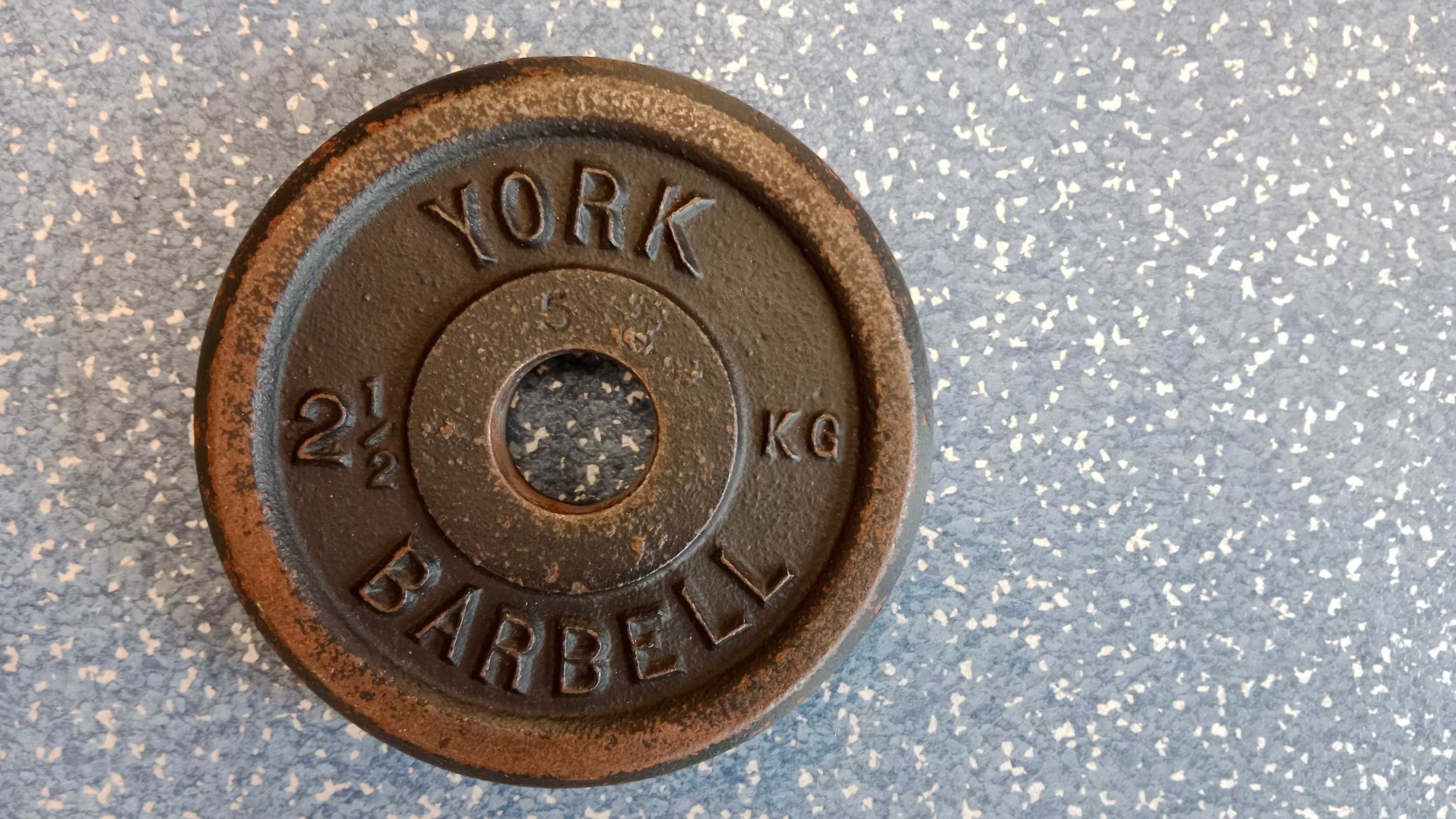 YORK Barbell 2,5 kg, żeliwny nakład, sprzedam / zamienię / dokupię