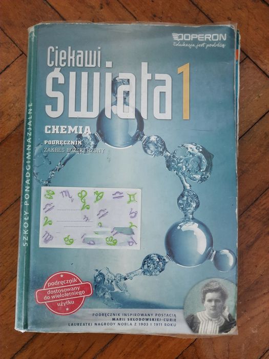 Książka ciekawi świata 1 chemia zakres rozszerzony