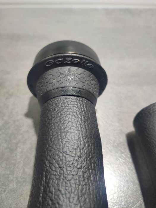 Skórzane chwyty Gazelle nowe Like batavus koga sparta cube