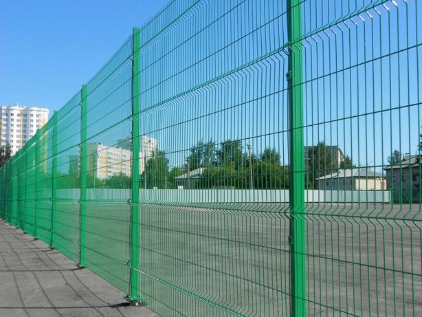 Забор секции 3д с полимерным покрытием