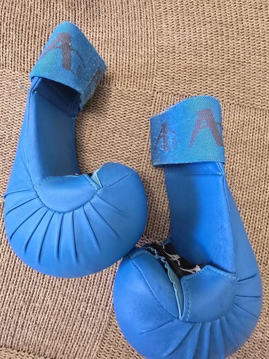 Перчатки для карате та захист для стопи wkf