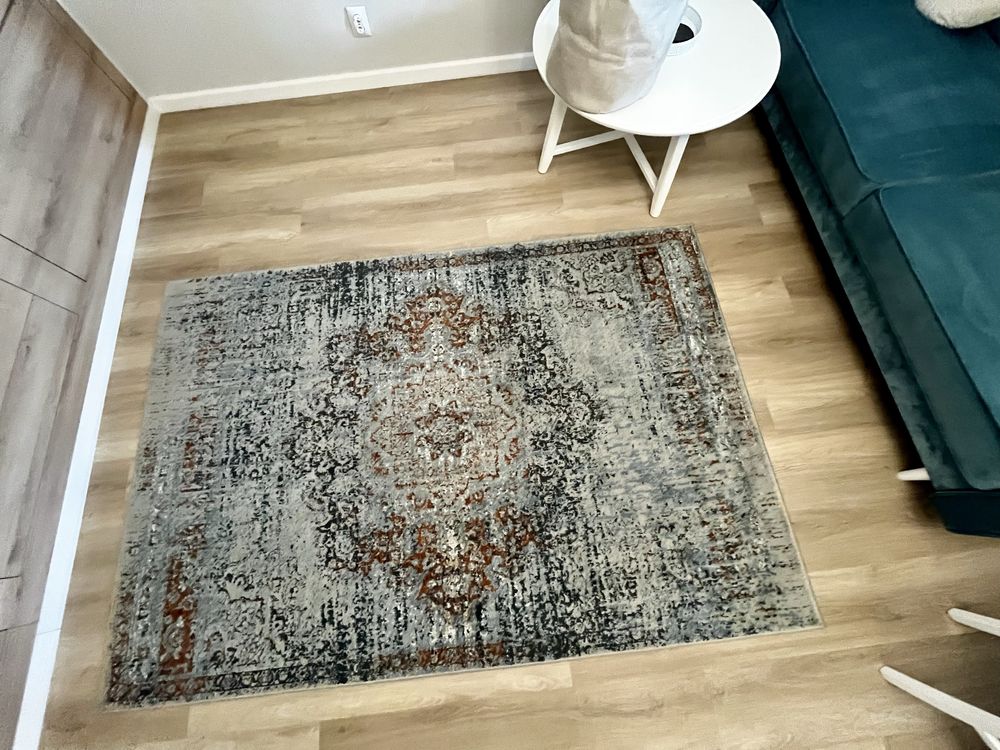 Dywan ikea niebieski wzor