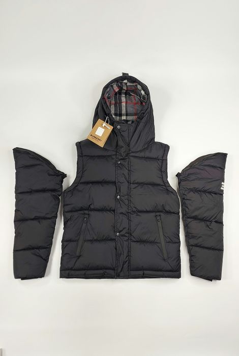 КУРТКА-ЖИЛЕТКА BURBERRY, 2в1 куртка що перетворюється в жилет барберрі