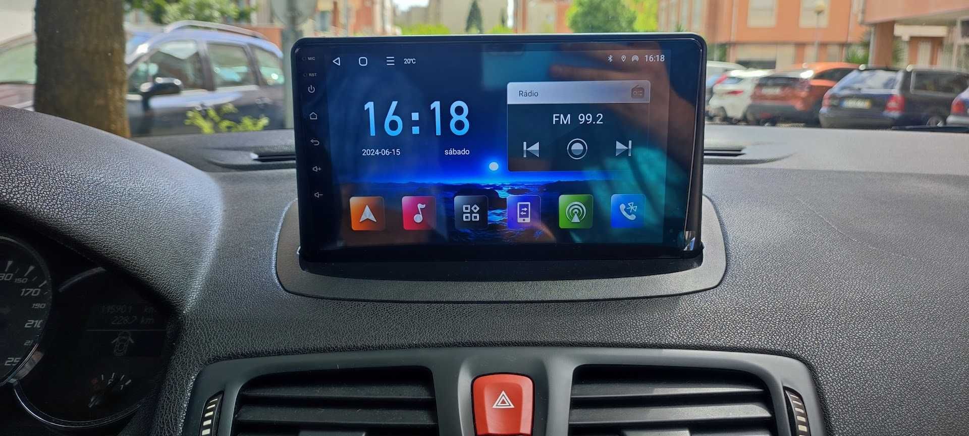 Auto rádio renault megane 3 mégane 2 bluetooth usb Carplay & Android