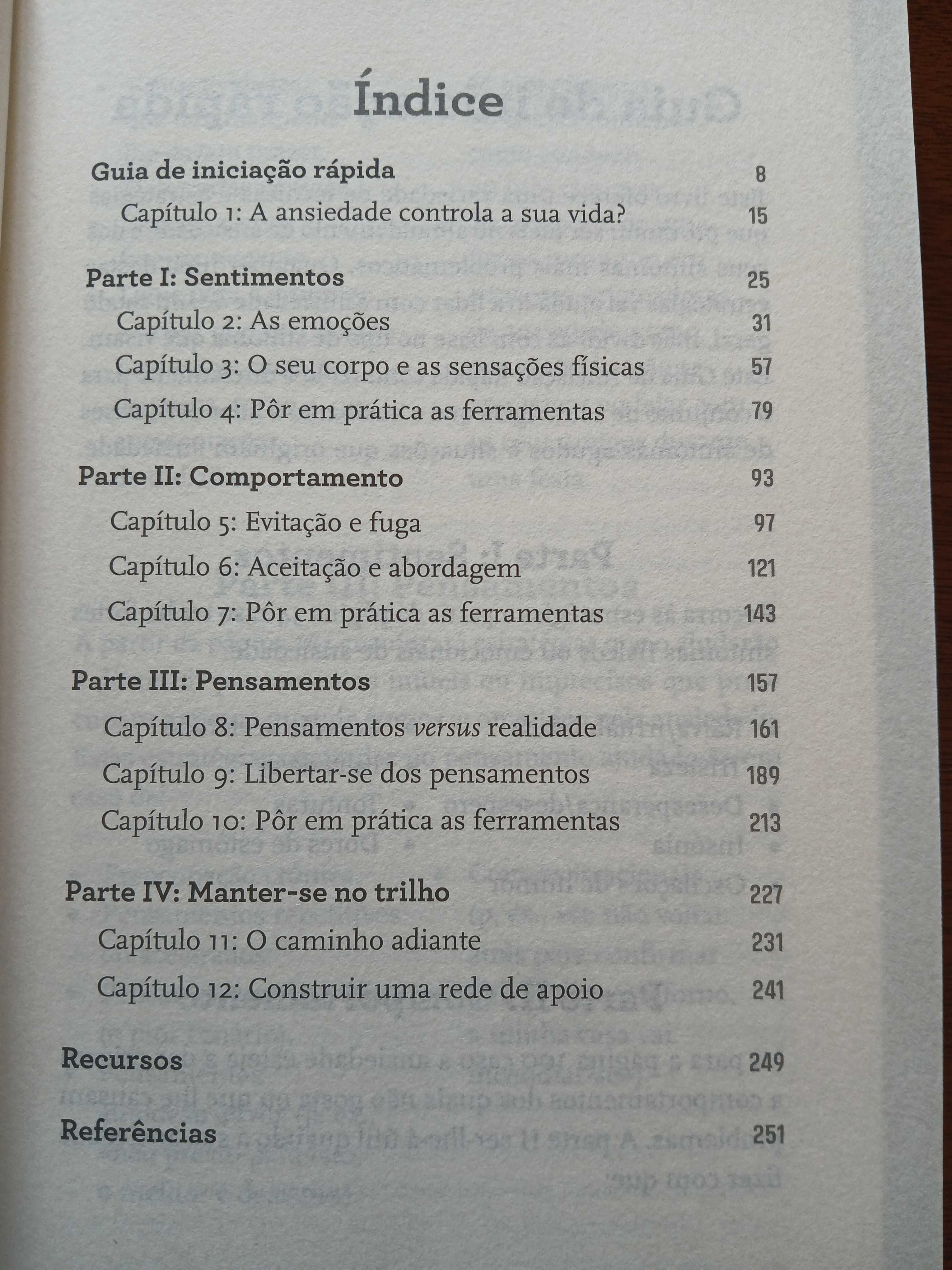 Livro Calma. Vencer a Ansiedade.