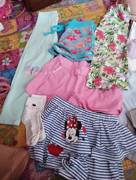 Zestaw ubranek na lato dla dziewczynki 122