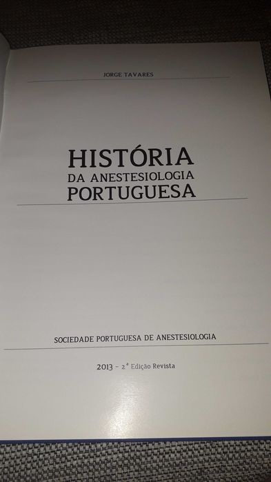 História da Anestesiologia Portuguesa