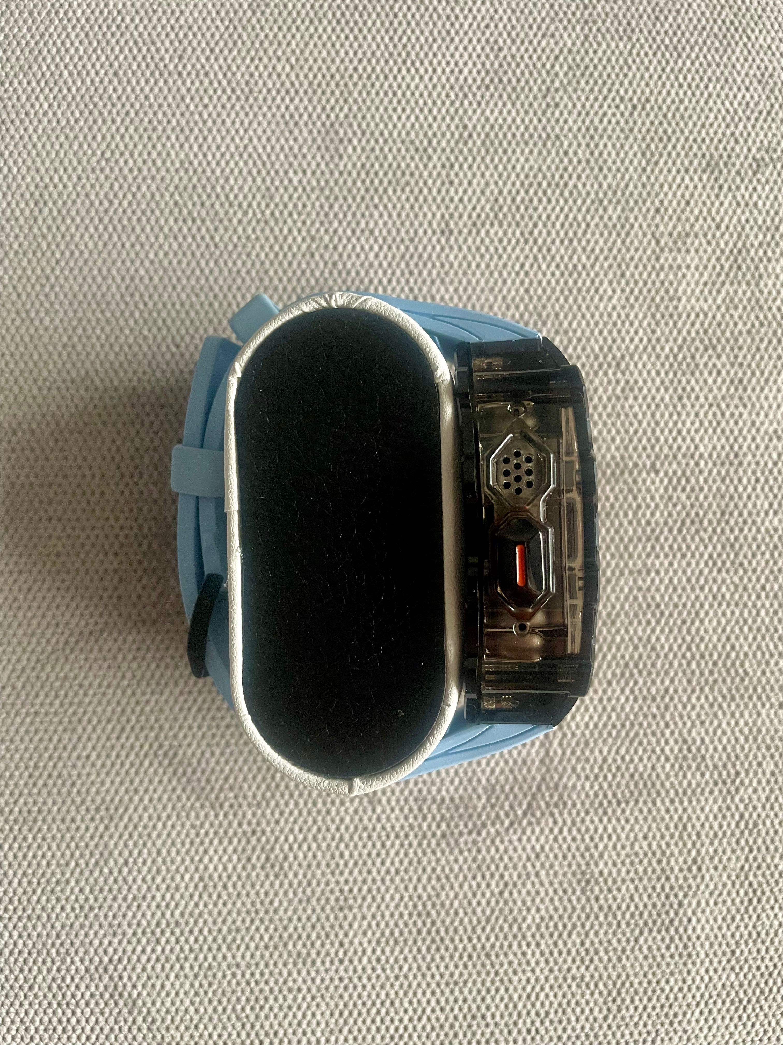 Apple Watch Ultra 2 etui na zegarek metalowo sylikonowe 49 mm