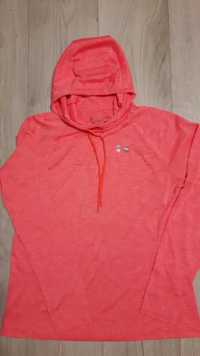 Bluza nowa Under Armour HEATGEAR treningowa pomarańczowa, r. M