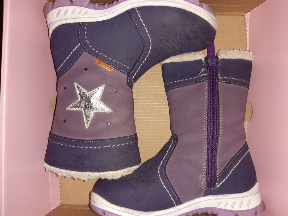 Buty zimowe Kozaki dziecięce 26 16,5