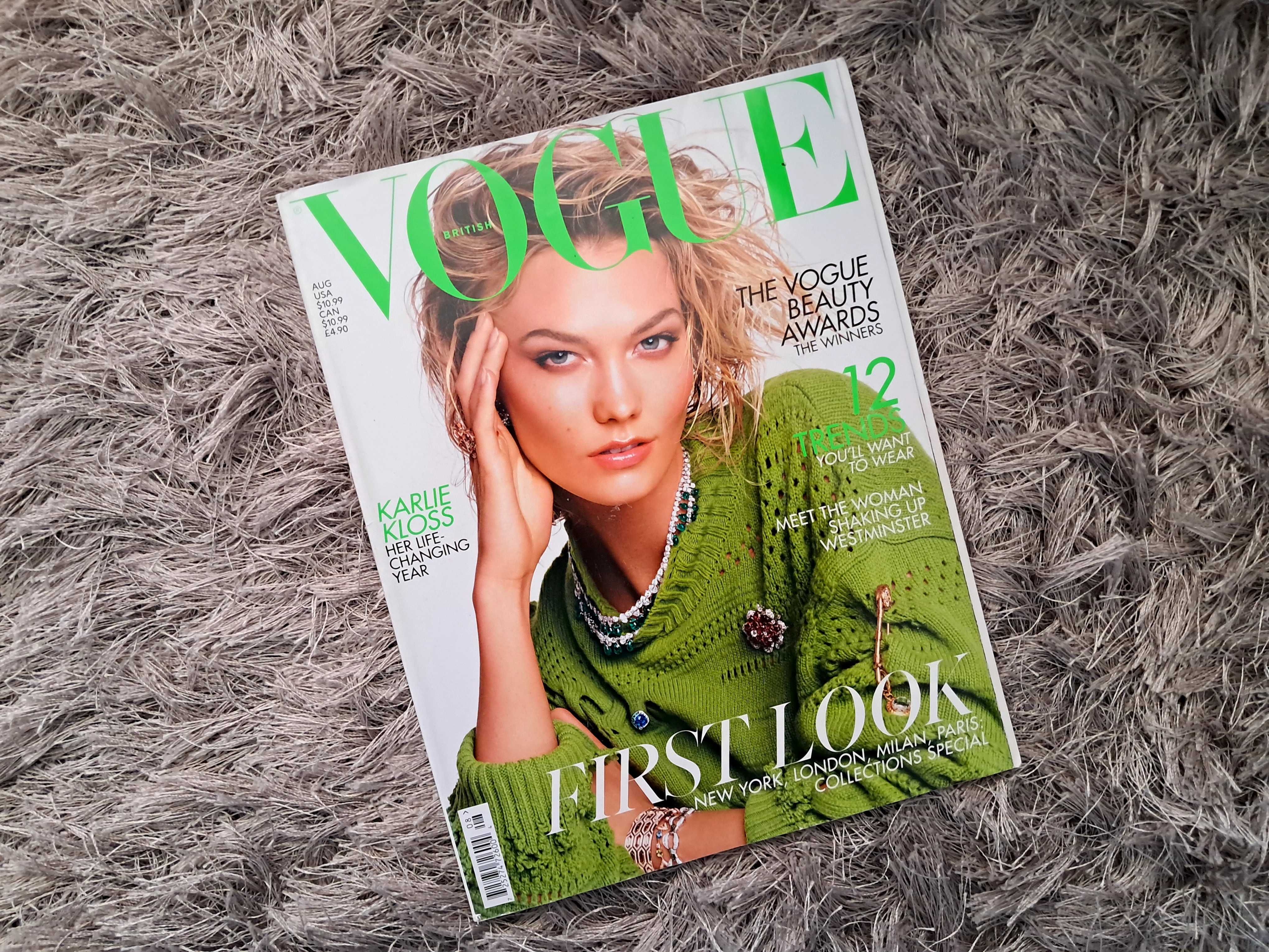 Brytyjski Vogue Sierpień 2019