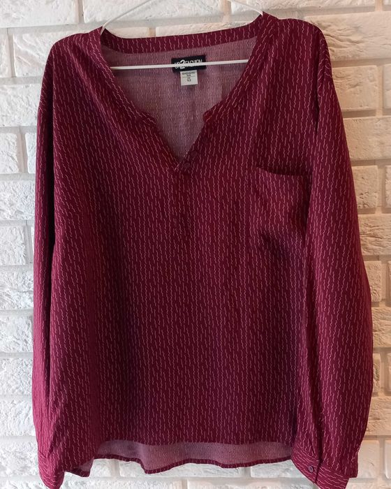 Bluzka damska koszula z dlugim rekawem up2fashion 48/50