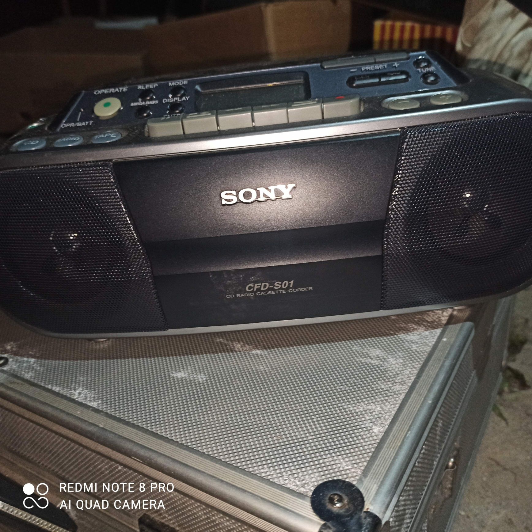 Radio boombox Sony CFD S01