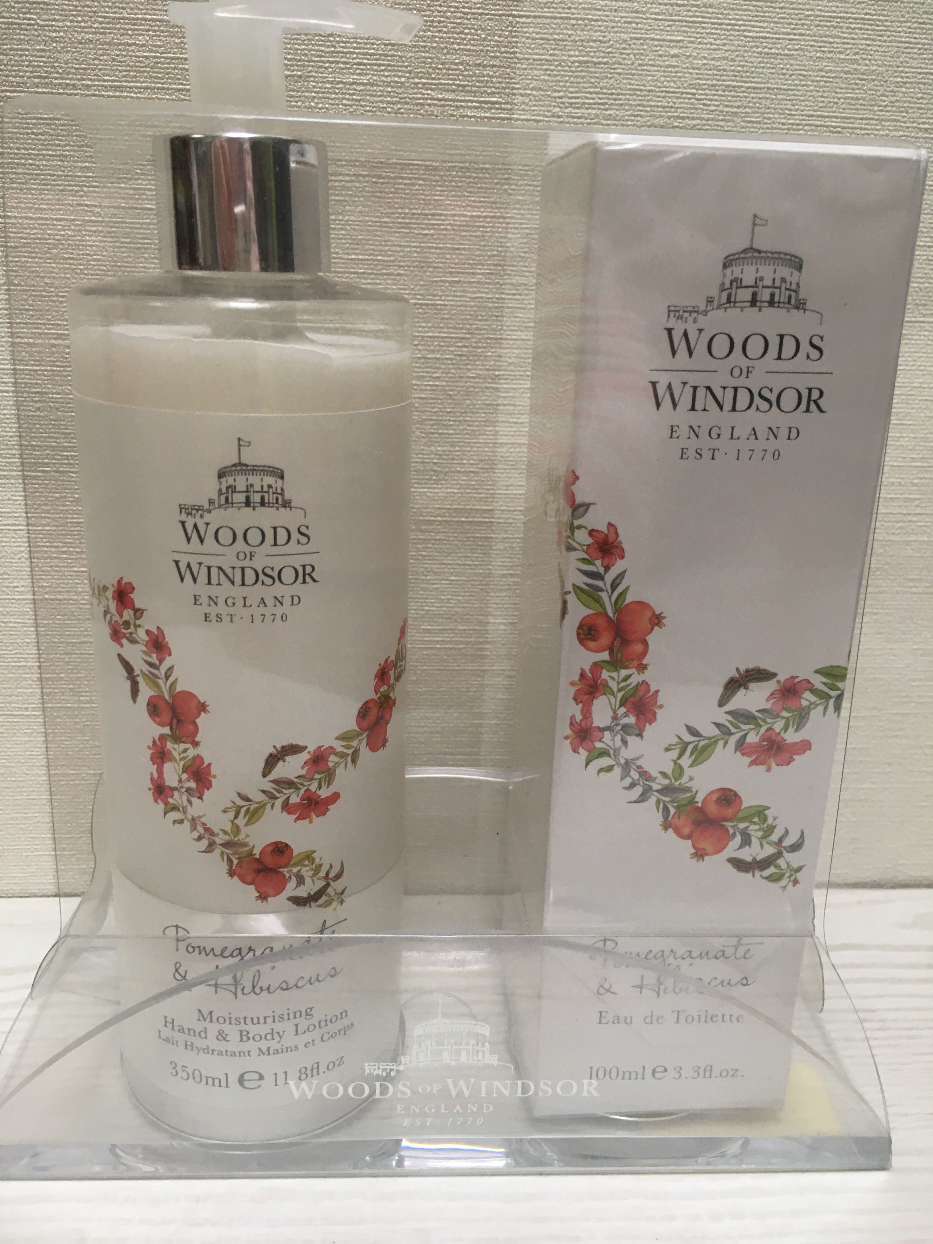 Woods of Windsor Англія подарунковий набір, парфум та лосьйон