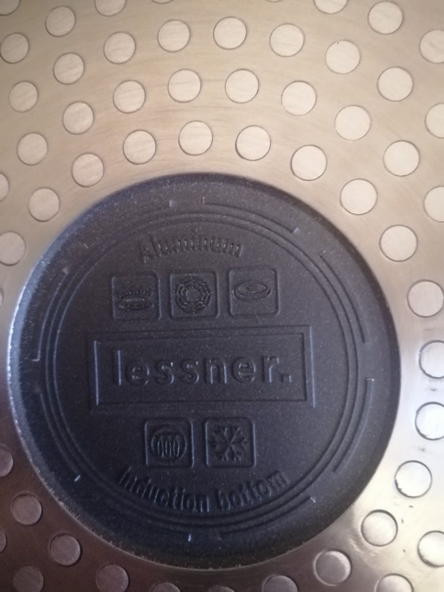 Гусятница с крышкой-сковородой Lessner Black Pro New 8 л