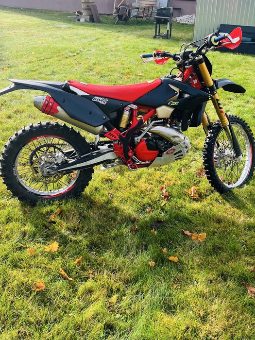 Beta RR 250 Racing po modyfikacjach + GoPro5