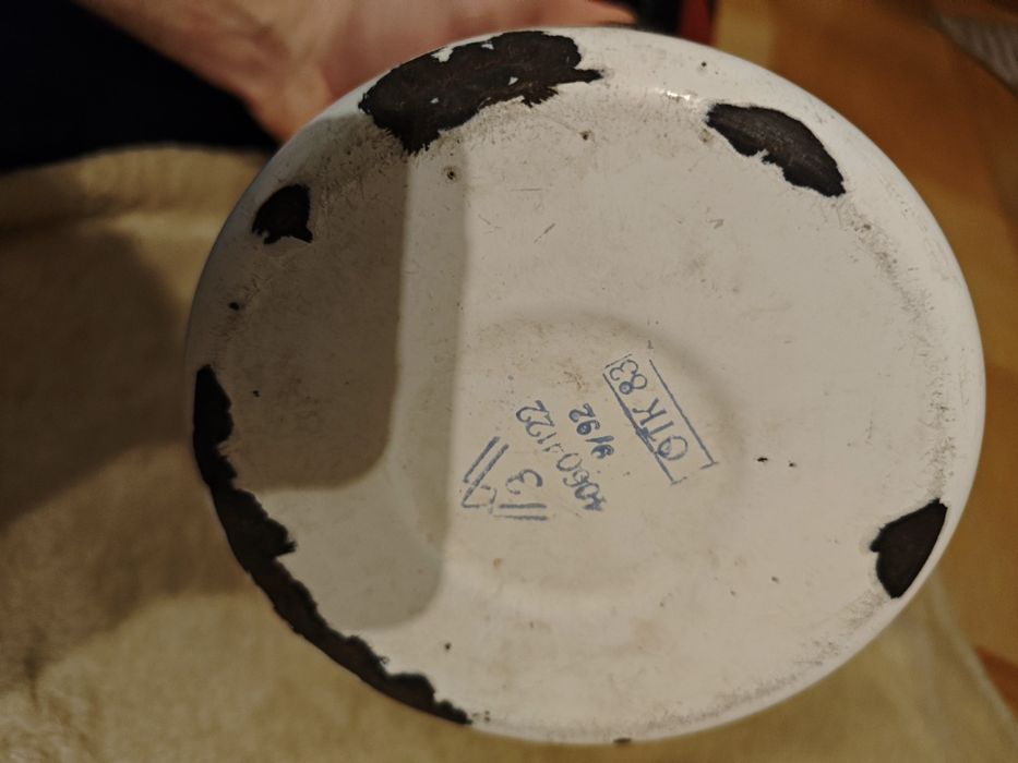 Stara Kanka do mleka PRL Vintage Rustykalny retro wystrój