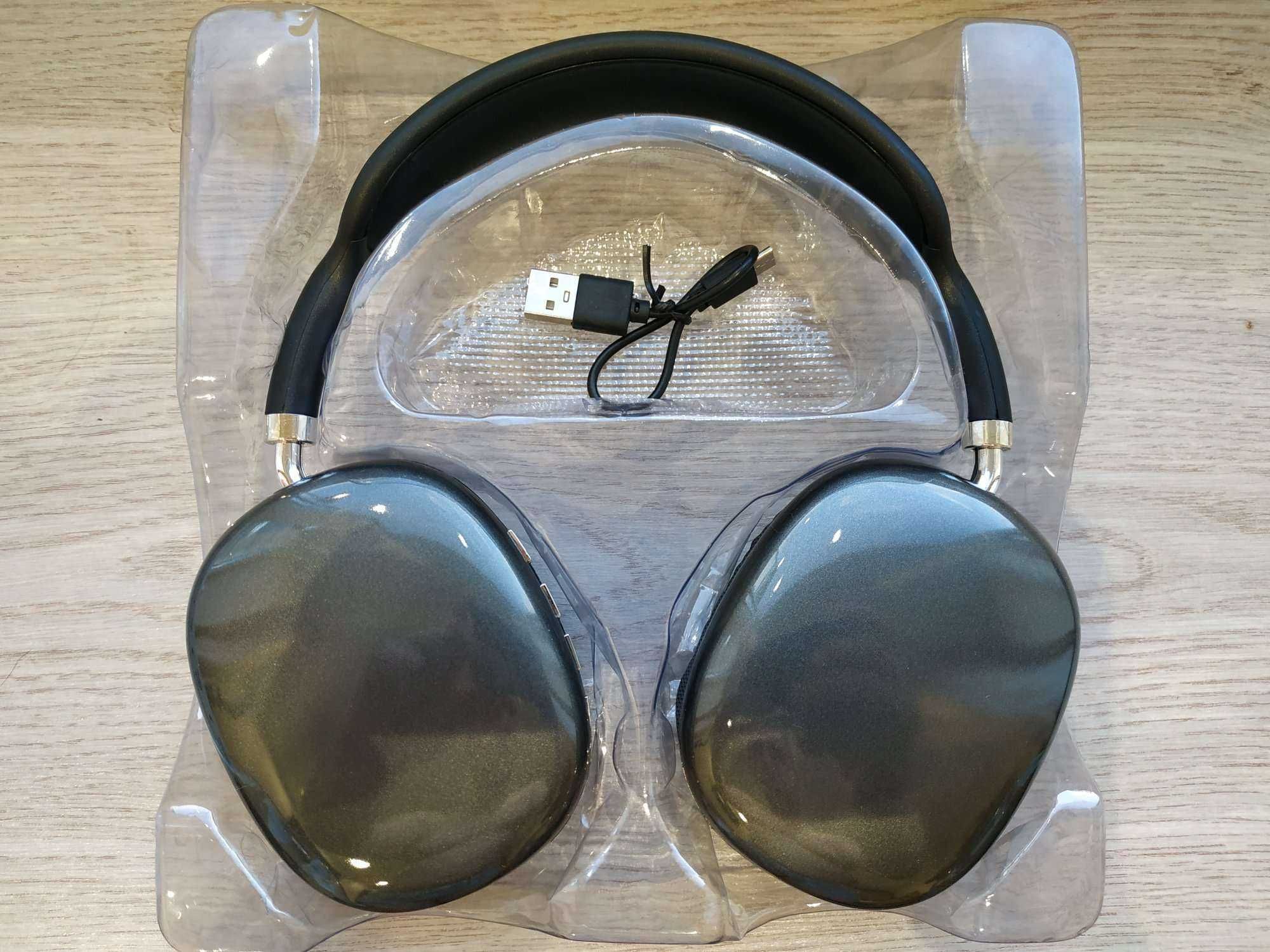 Bluetooth - наушники P9 с микрофоном, FM, Новые ( разные цвета )