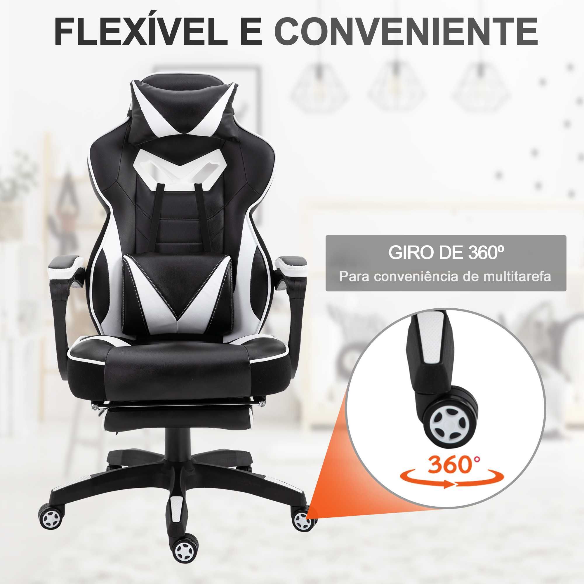 Cadeira Gaming Douxlife Racing GC-RC01 TOP Design Reclinável 180 Novas