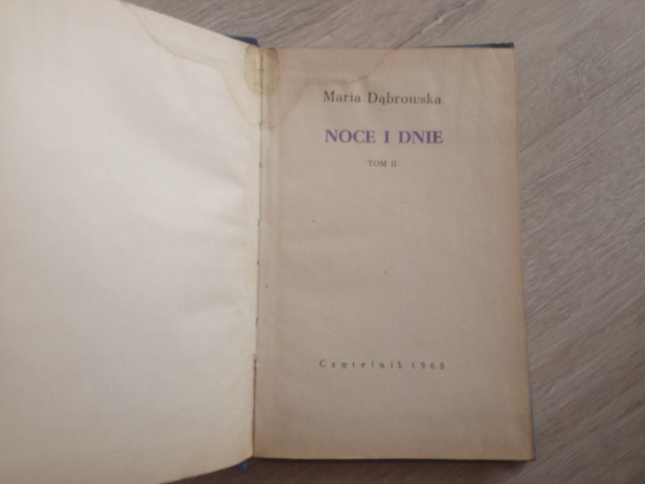 Noce i dnie. Maria Dąbrowska