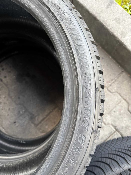 Opony Zima Zimowe 225/40/18 225/40R18 Dunlop Jak Nowe Wrocław